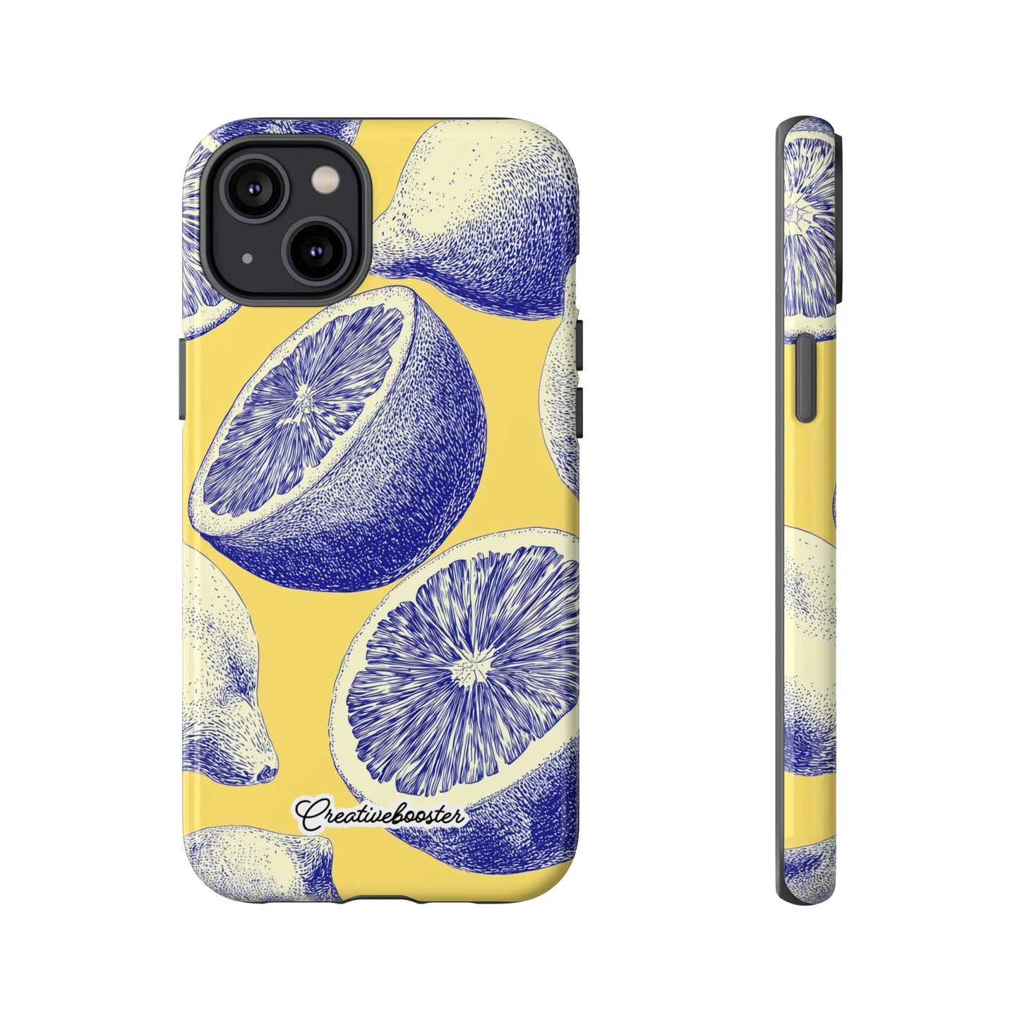Indigo Citrus - Tough Phone Case