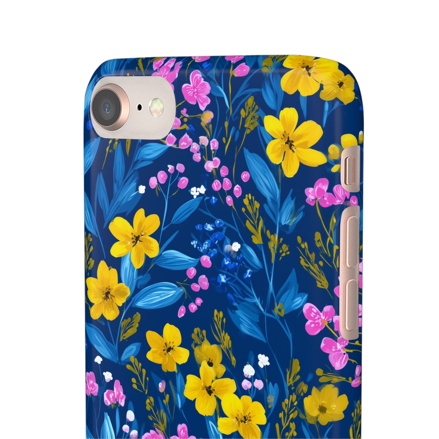 Midnight Petals - Slim Phone Case