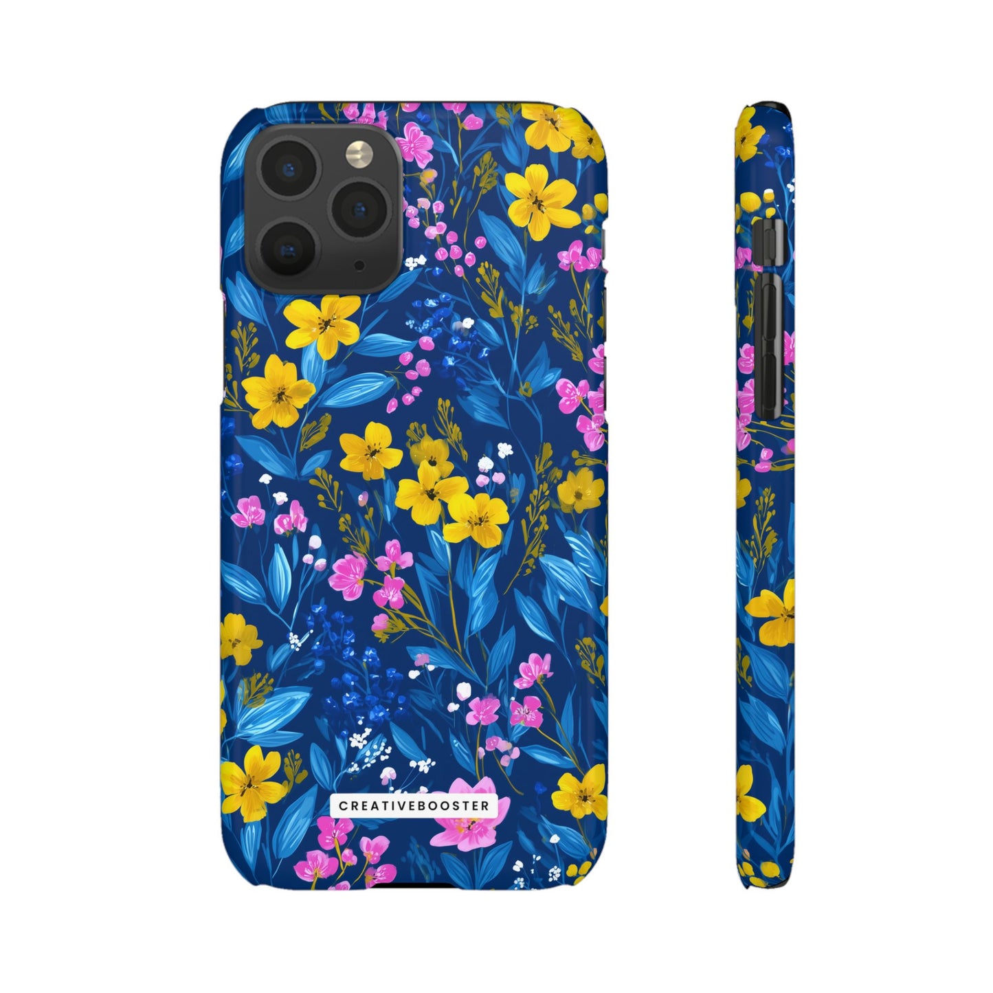 Midnight Petals - Slim Phone Case