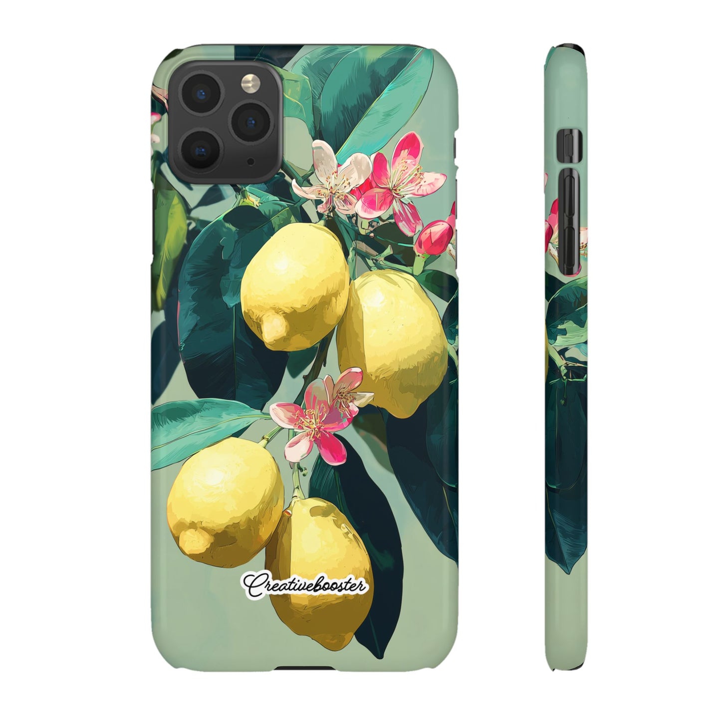 Lemon Bloom - Slim Phone Case