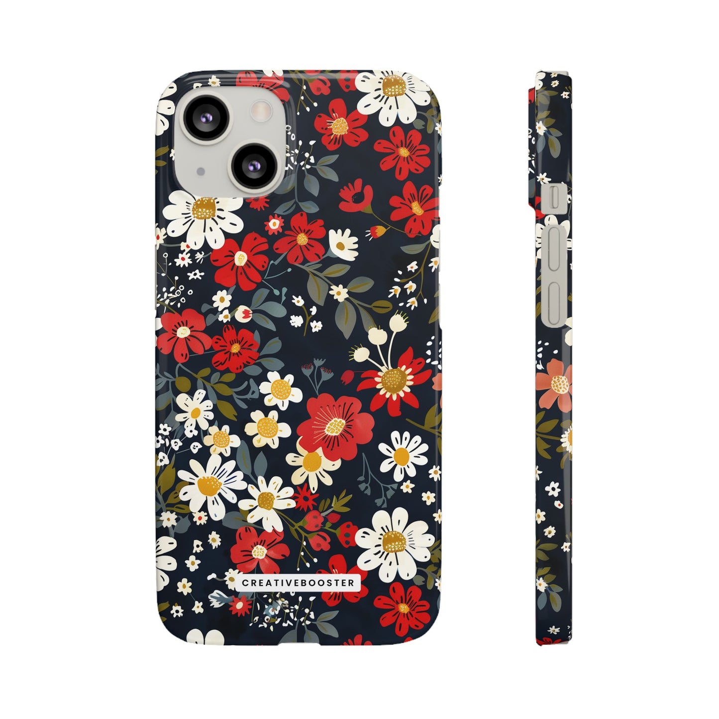 Retro Daisy - Slim Phone Case