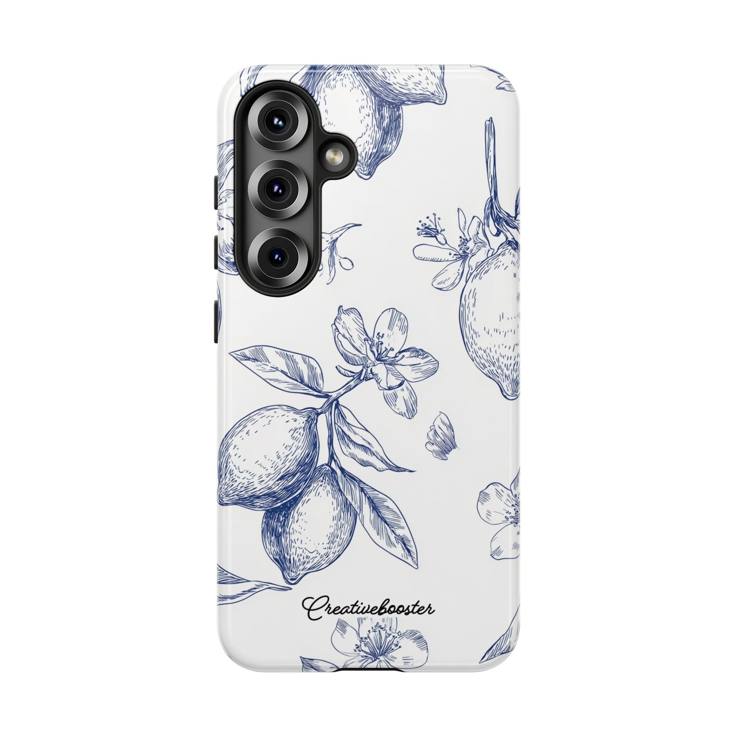 Indigo Sketch - Tough Phone Case