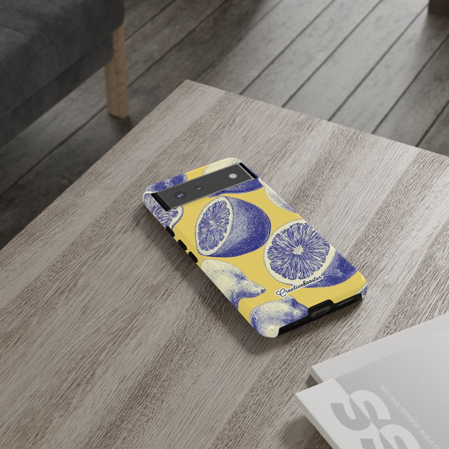 Indigo Citrus - Tough Phone Case