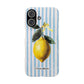 Ribbon Lemon - Slim Phone Case