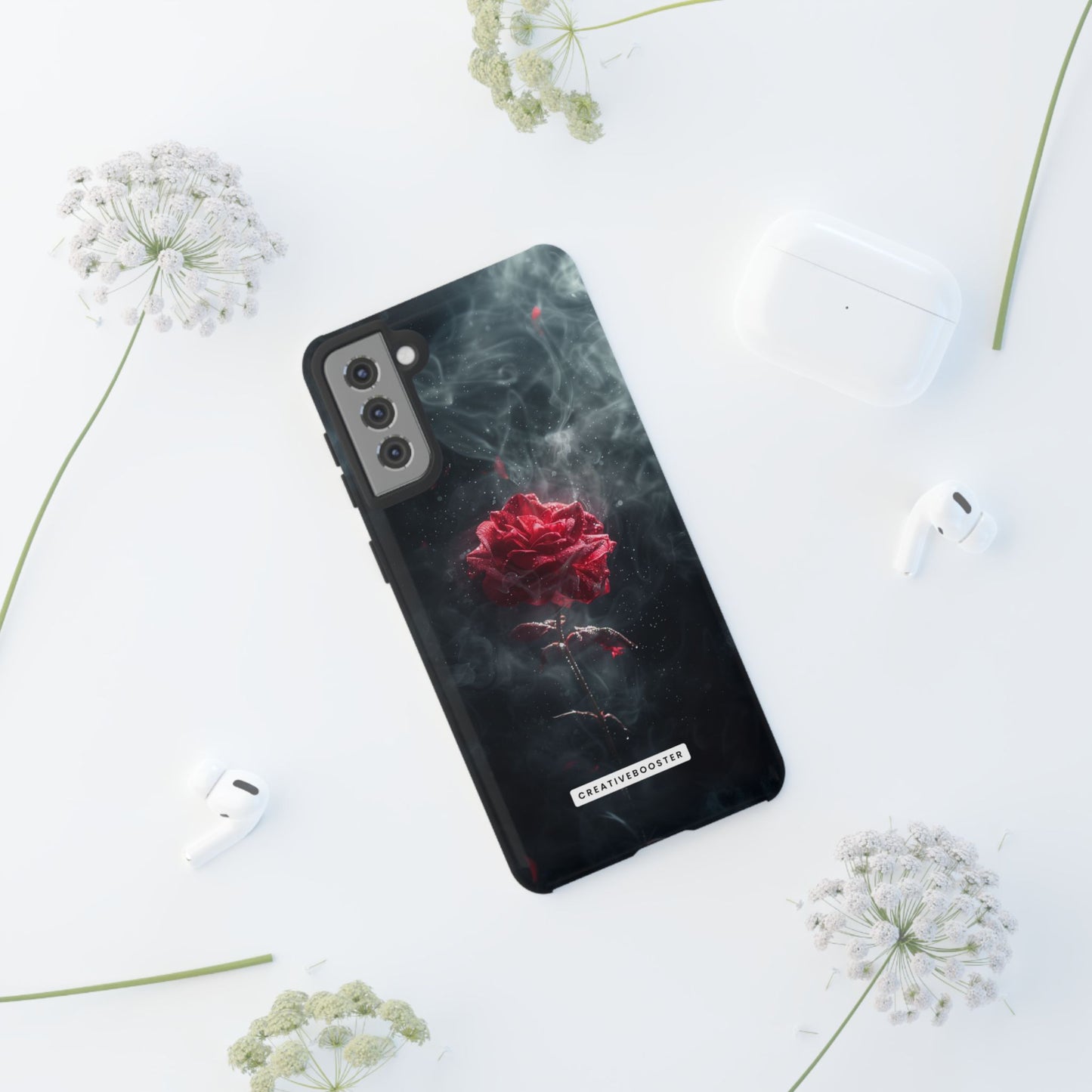 Midnight Rose - Tough Phone Case
