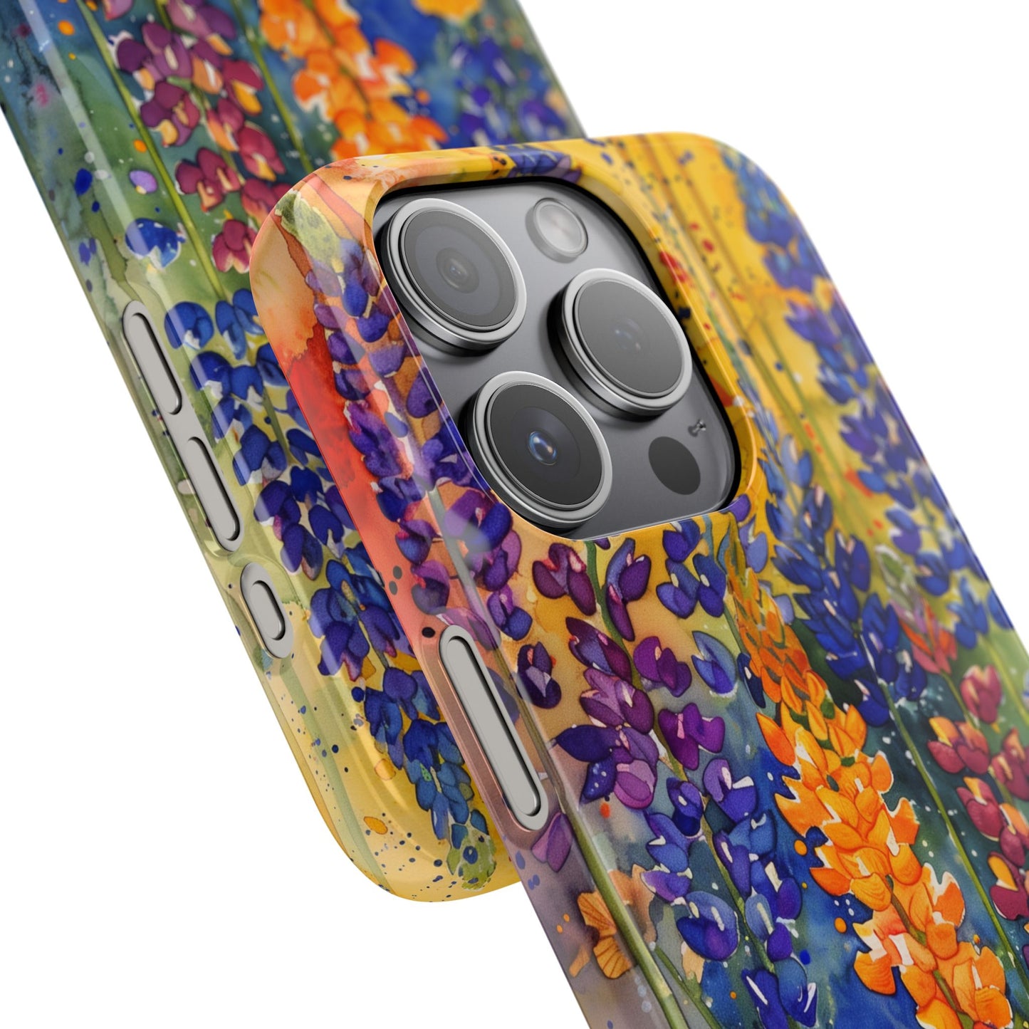 Sunset Lupine - Slim Phone Case