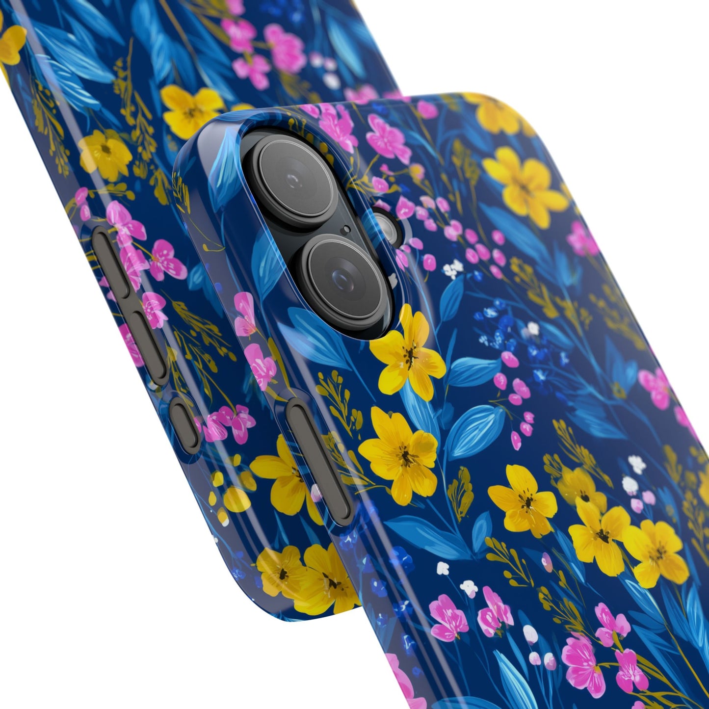 Midnight Petals - Slim Phone Case