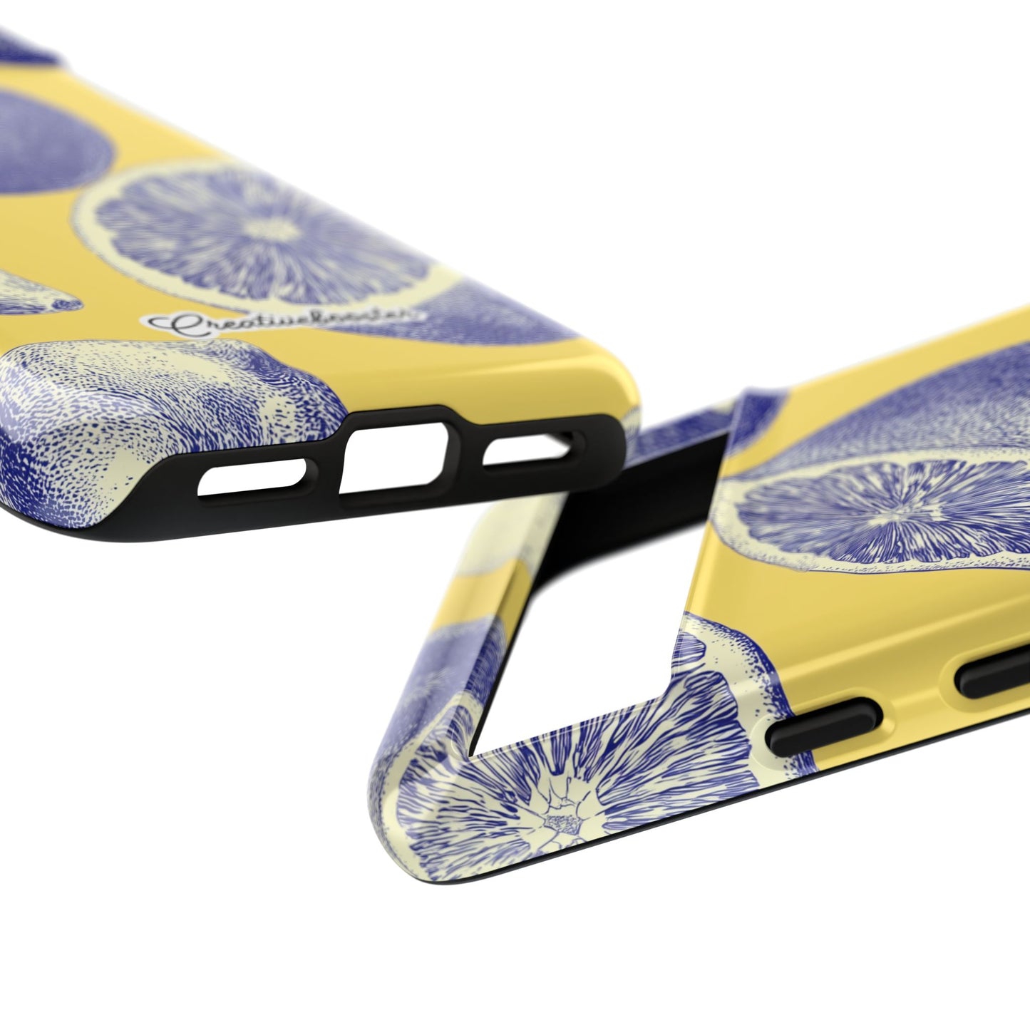 Indigo Citrus - Tough Phone Case
