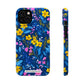 Midnight Petals - Slim Phone Case