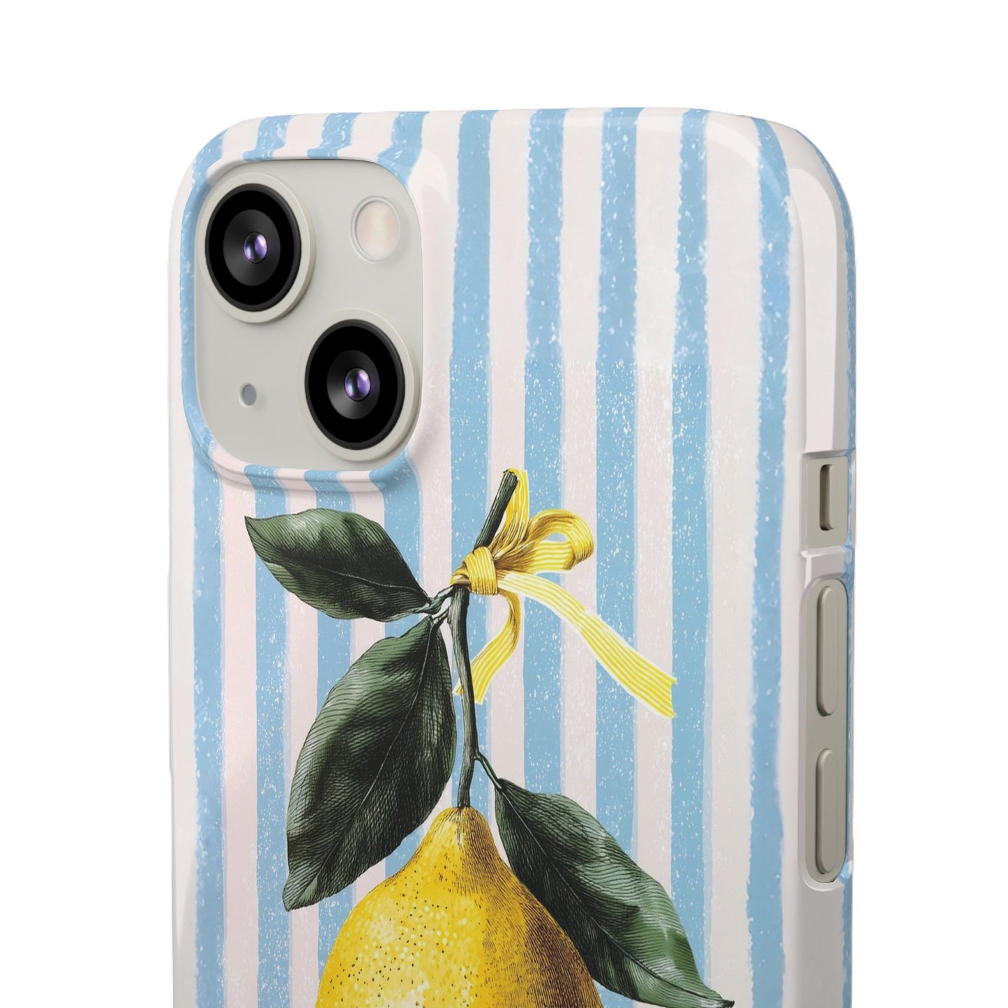 Ribbon Lemon - Slim Phone Case