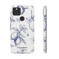 Indigo Sketch - Slim Phone Case