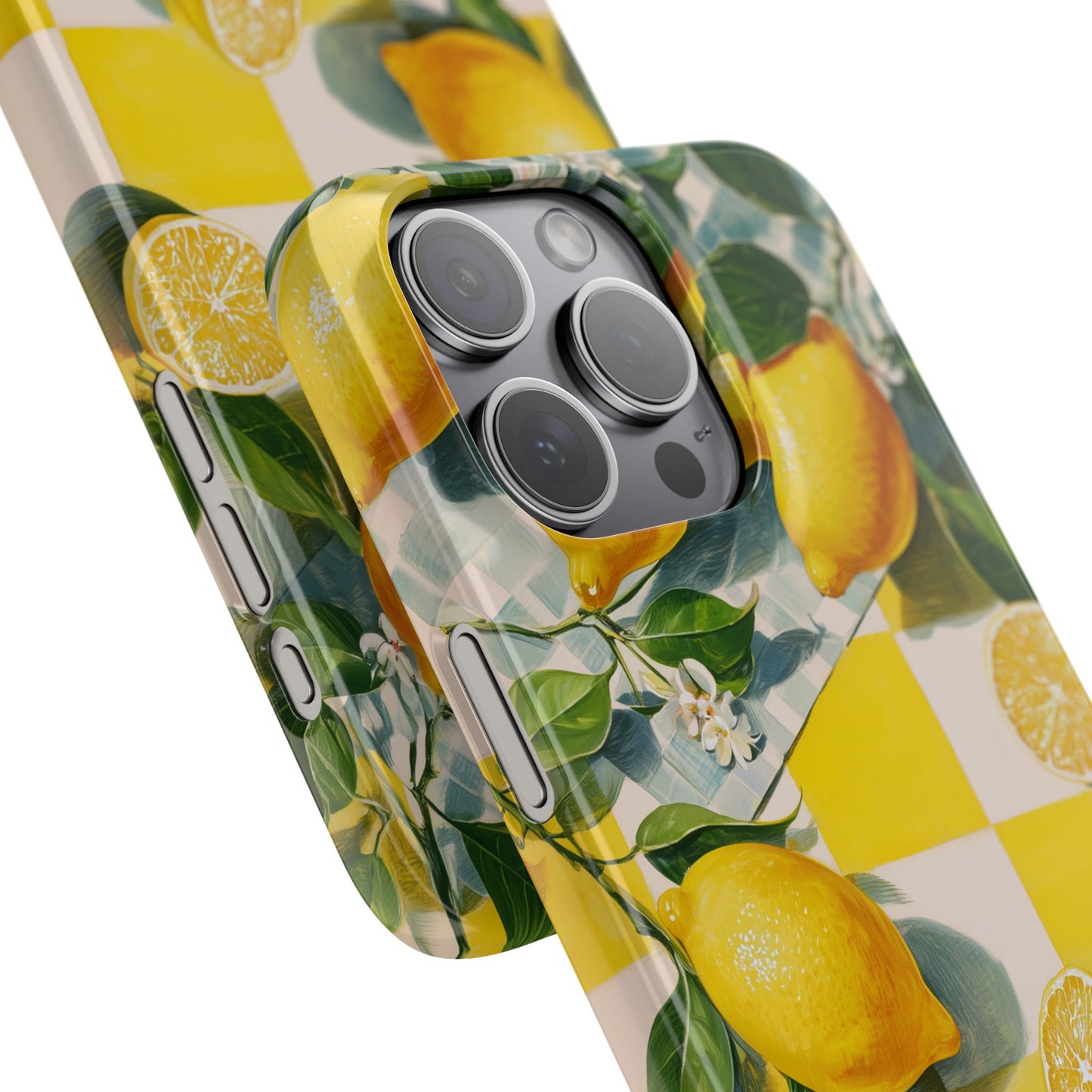 Picnic Lemon - Slim Phone Case