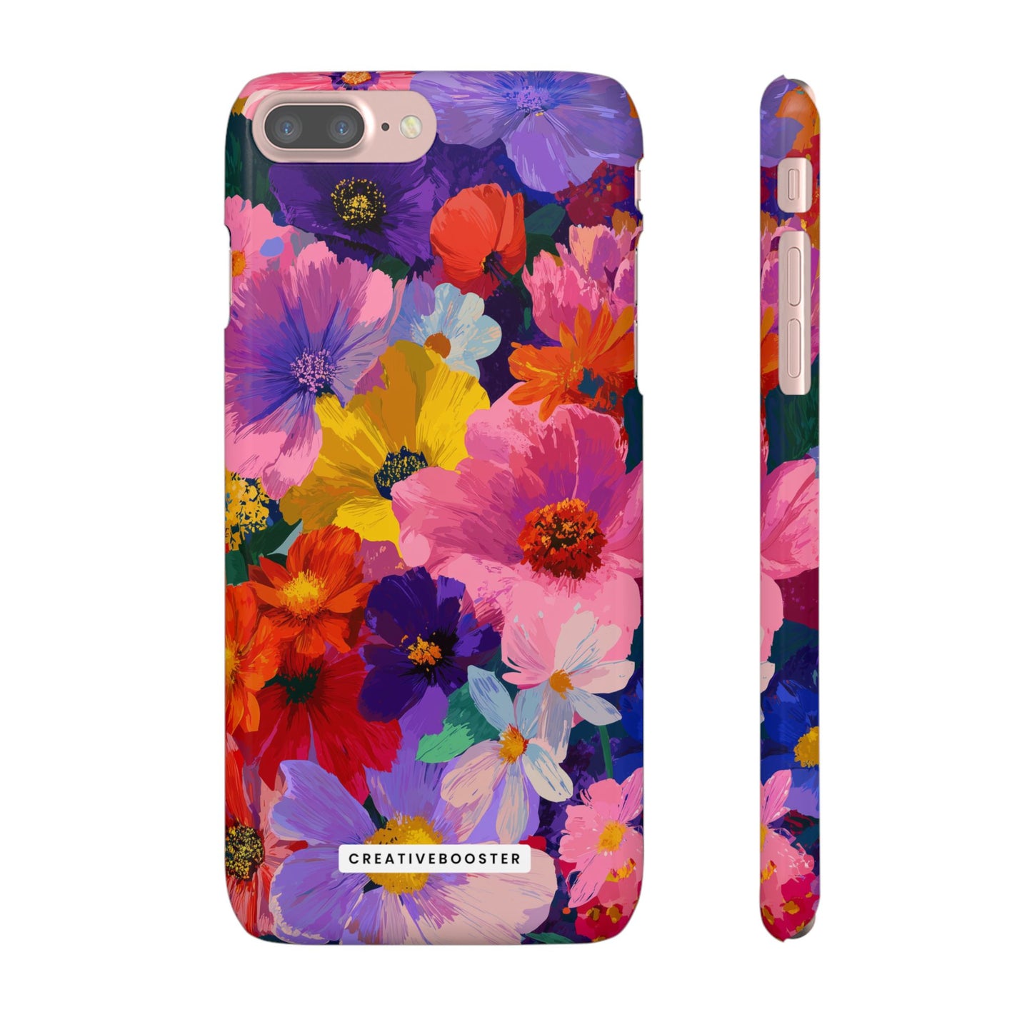 Painted Petals - Slim Phone Case