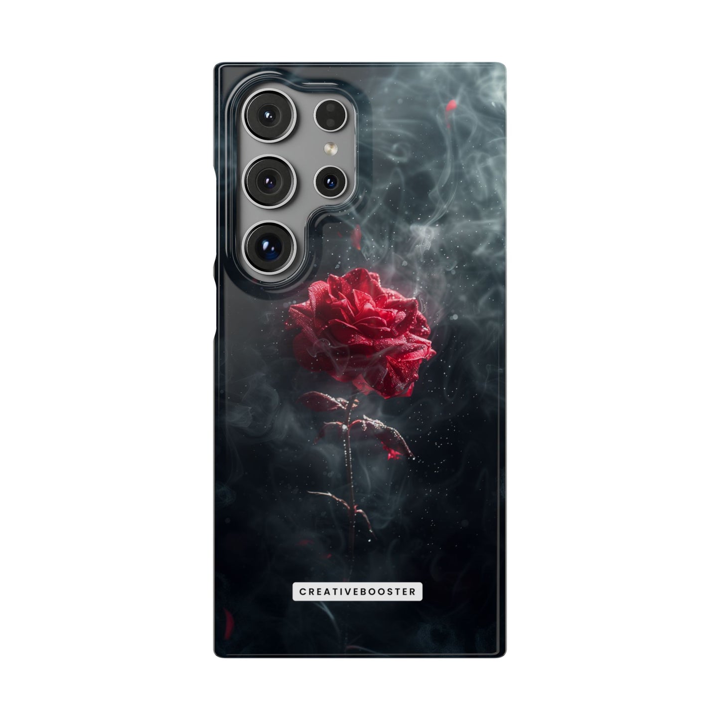 Midnight Rose - Slim Phone Case