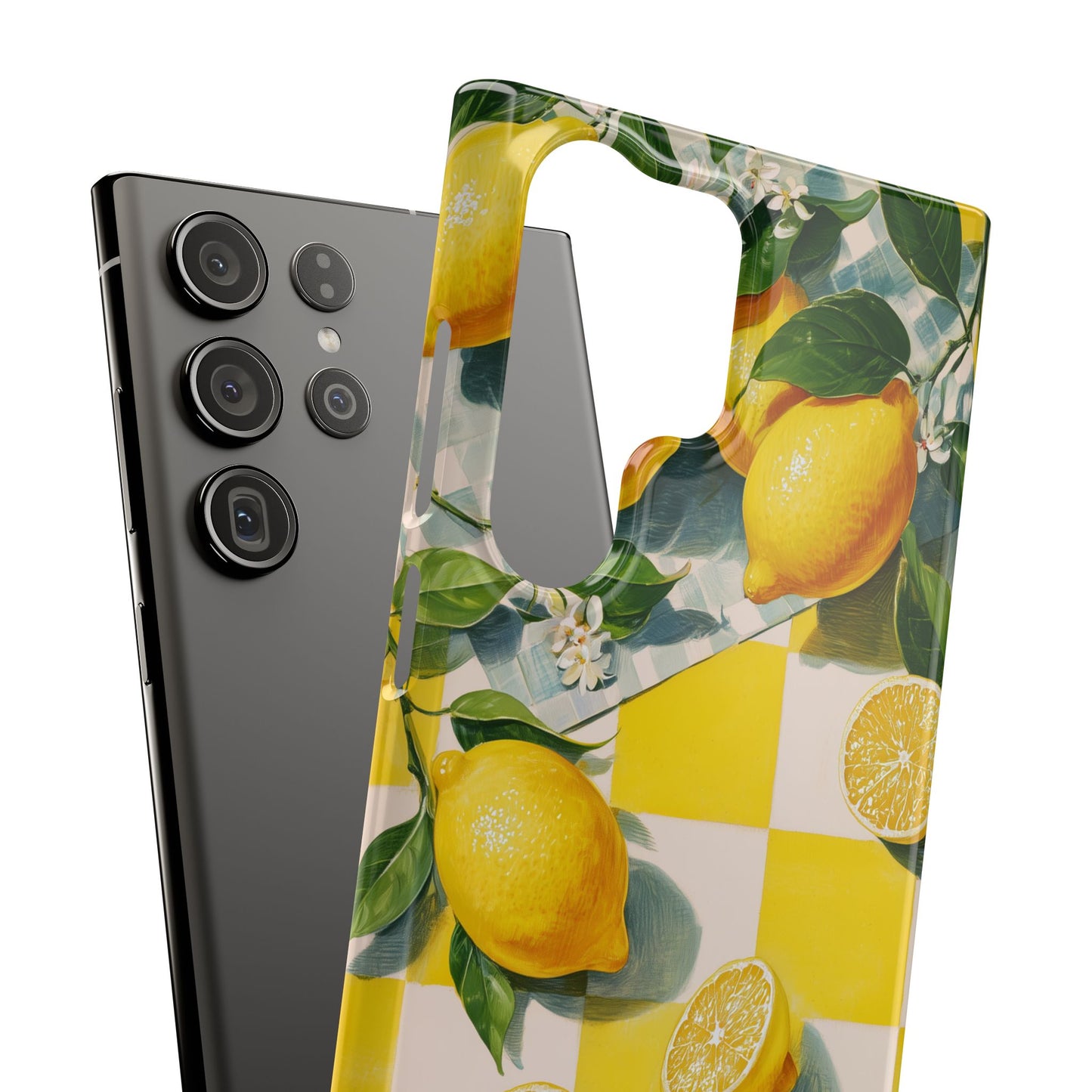 Picnic Lemon - Slim Phone Case