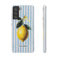 Ribbon Lemon - Slim Phone Case