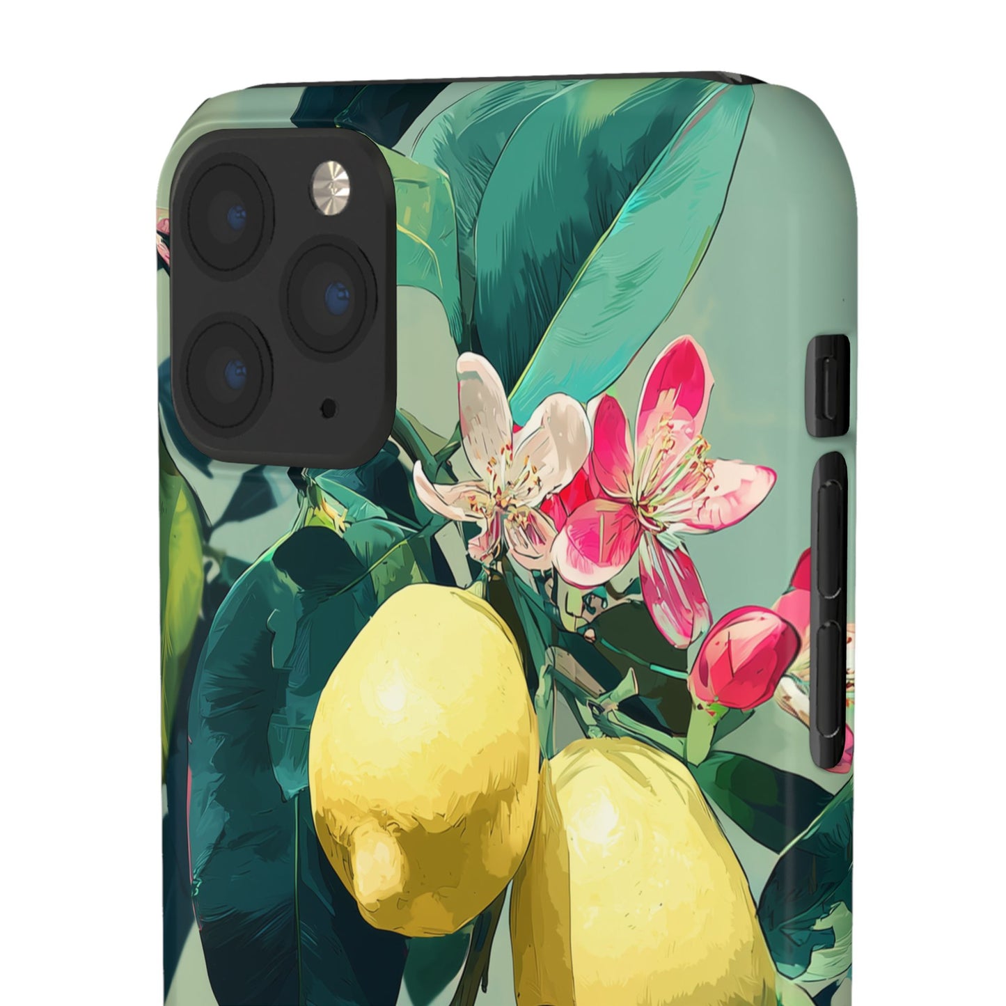 Lemon Bloom - Slim Phone Case