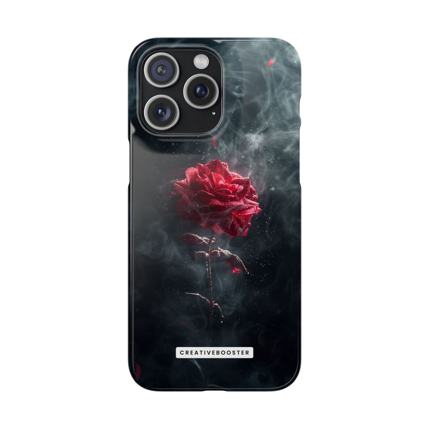 Midnight Rose - Slim Phone Case