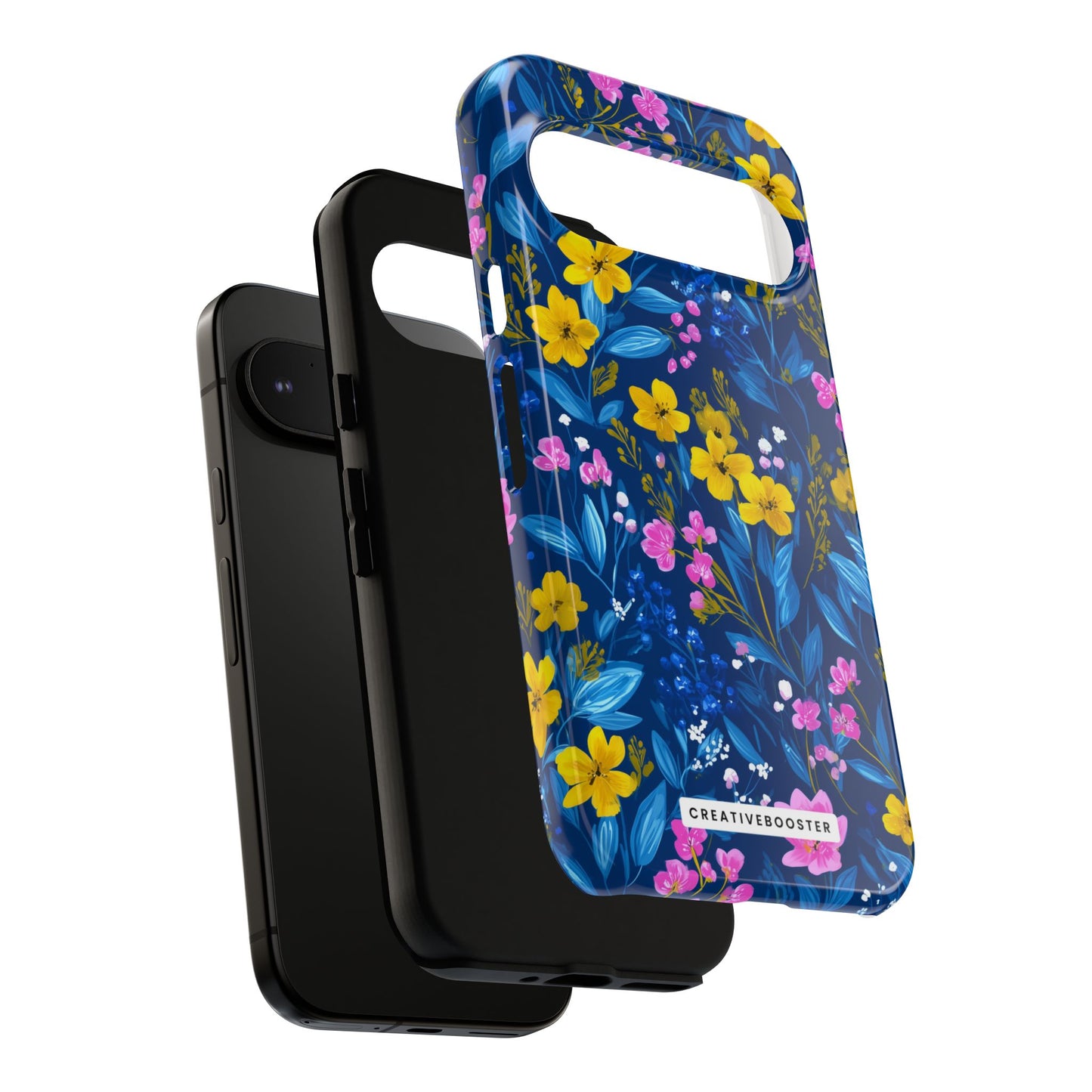 Midnight Petals - Tough Phone Case