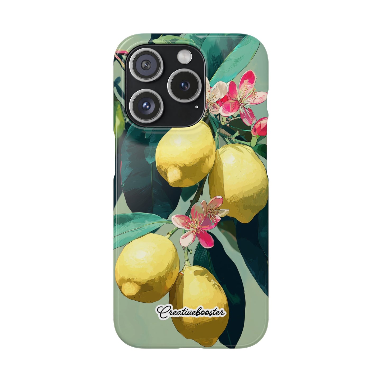 Lemon Bloom - Slim Phone Case