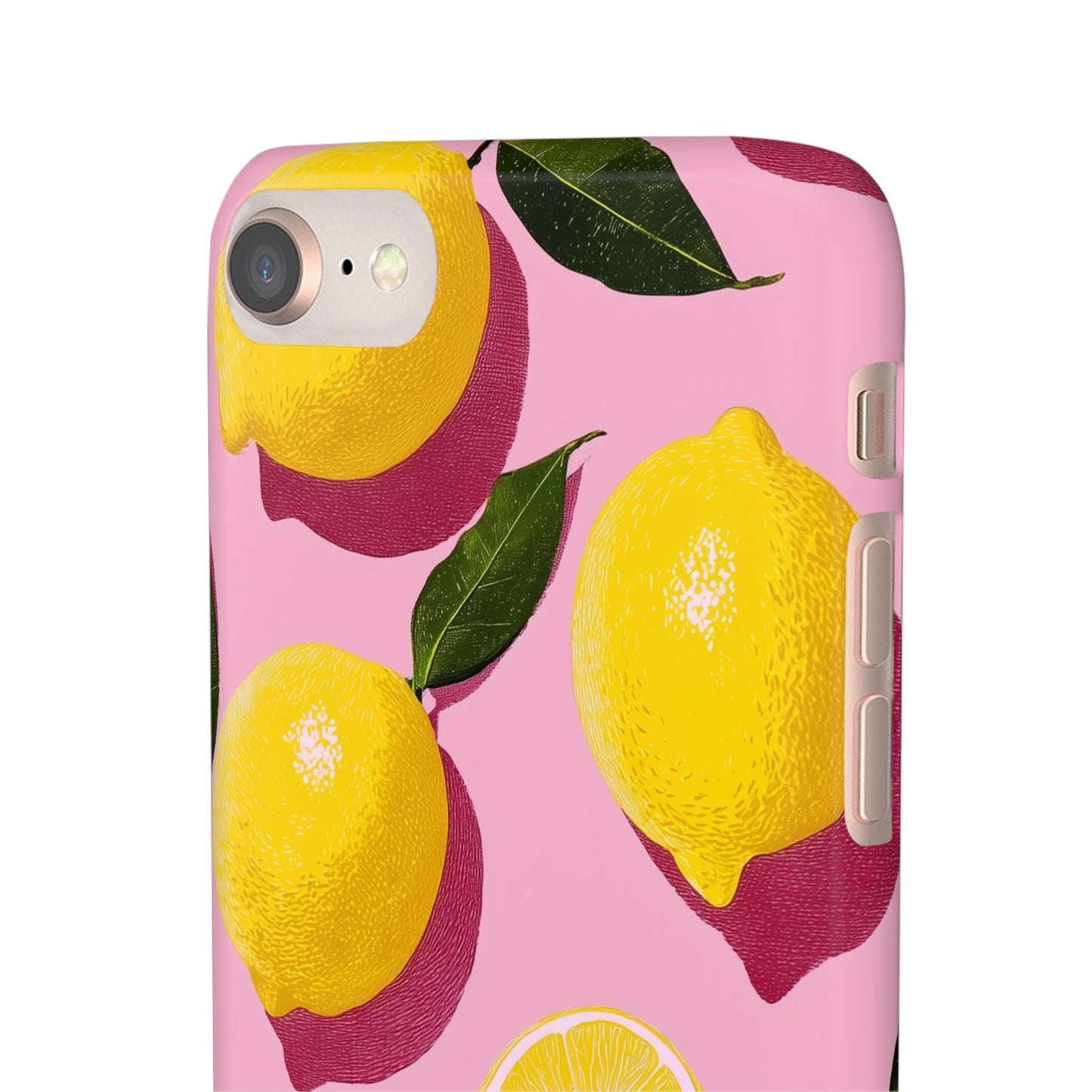 Retro Lemon - Slim Phone Case