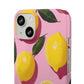 Retro Lemon - Slim Phone Case