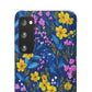 Midnight Petals - Slim Phone Case