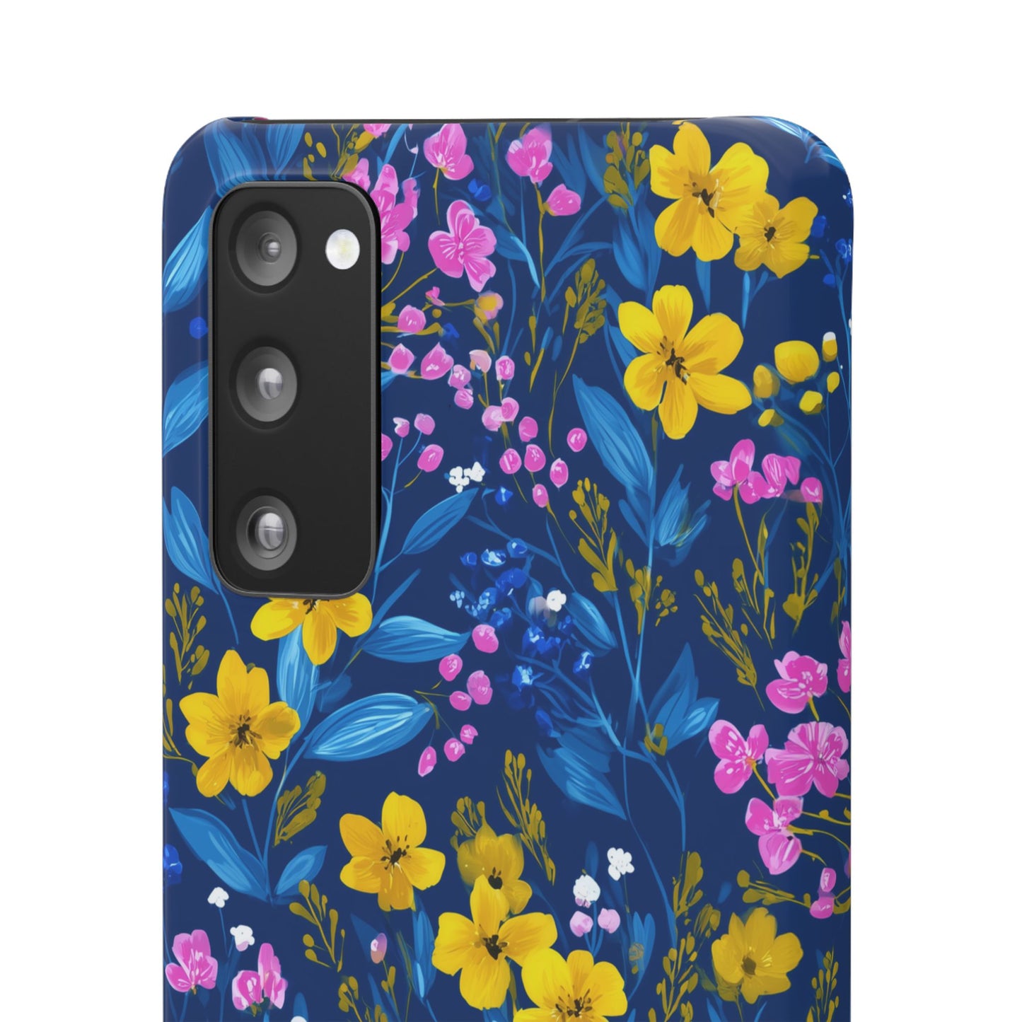 Midnight Petals - Slim Phone Case