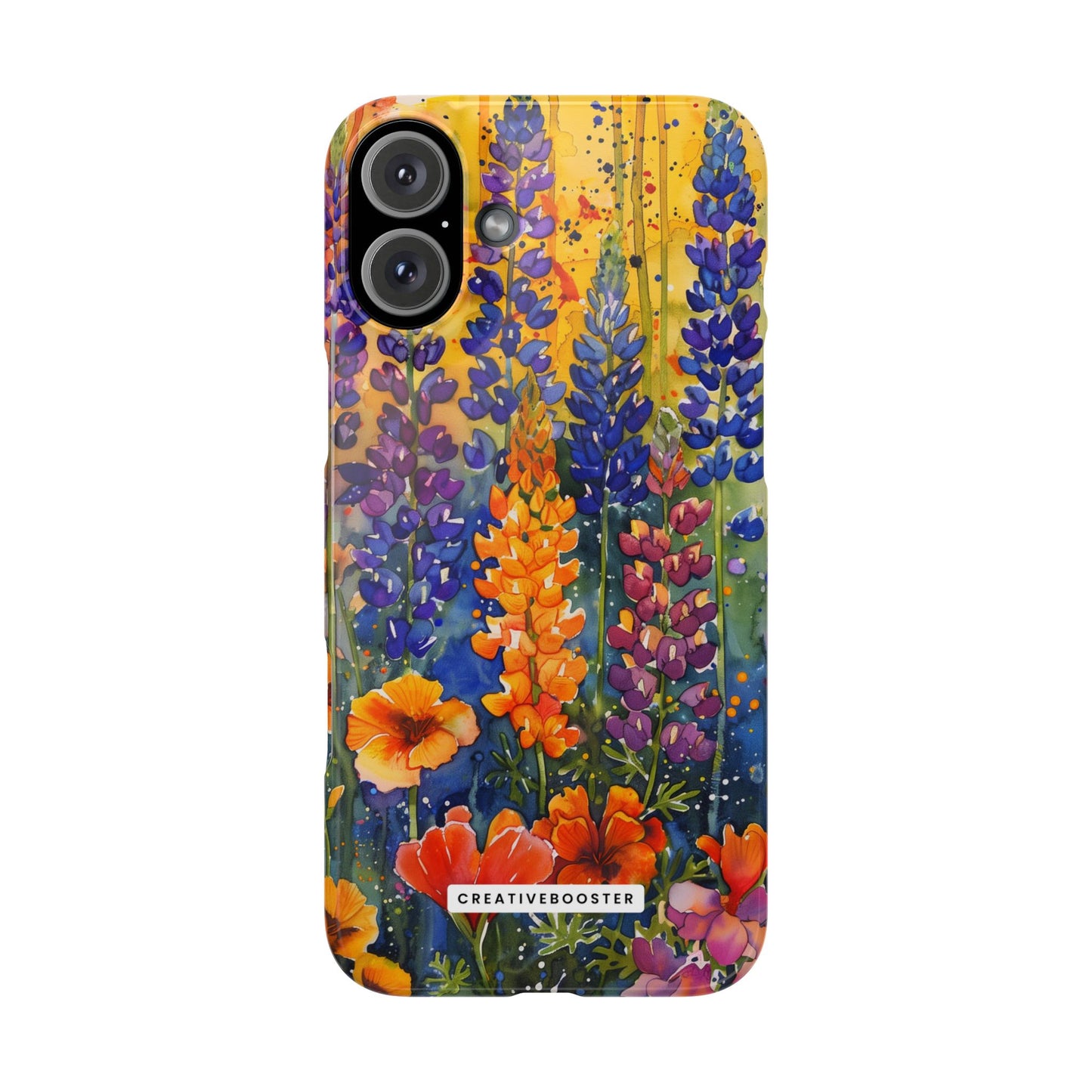 Sunset Lupine - Slim Phone Case