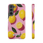 Retro Lemon - Slim Phone Case