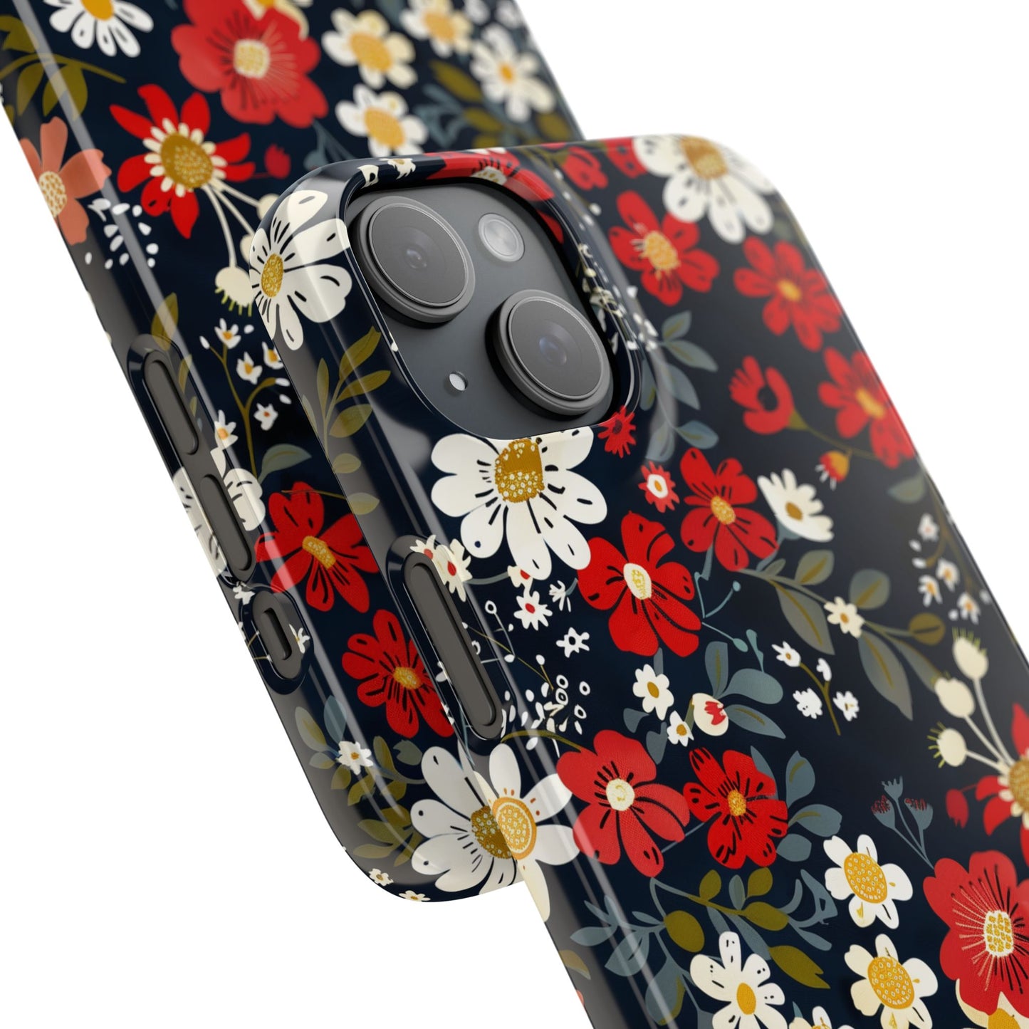 Retro Daisy - Slim Phone Case