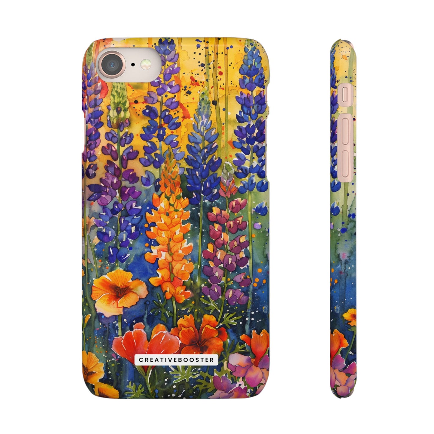 Sunset Lupine - Slim Phone Case