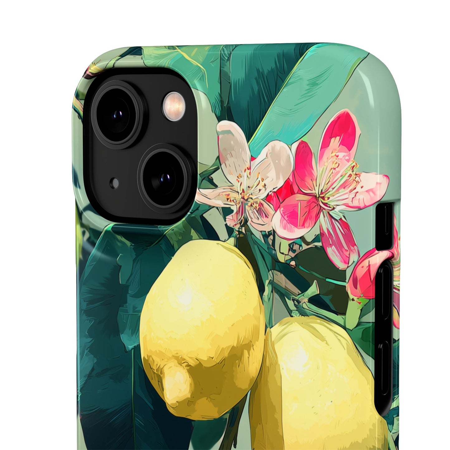 Lemon Bloom - Slim Phone Case