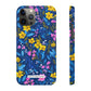 Midnight Petals - Slim Phone Case