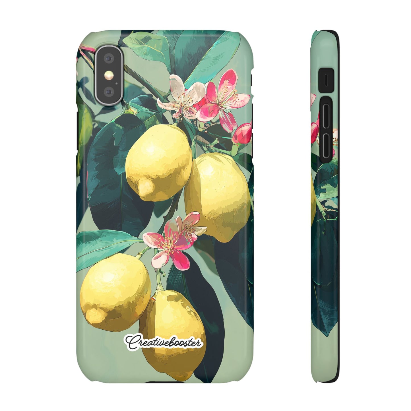 Lemon Bloom - Slim Phone Case