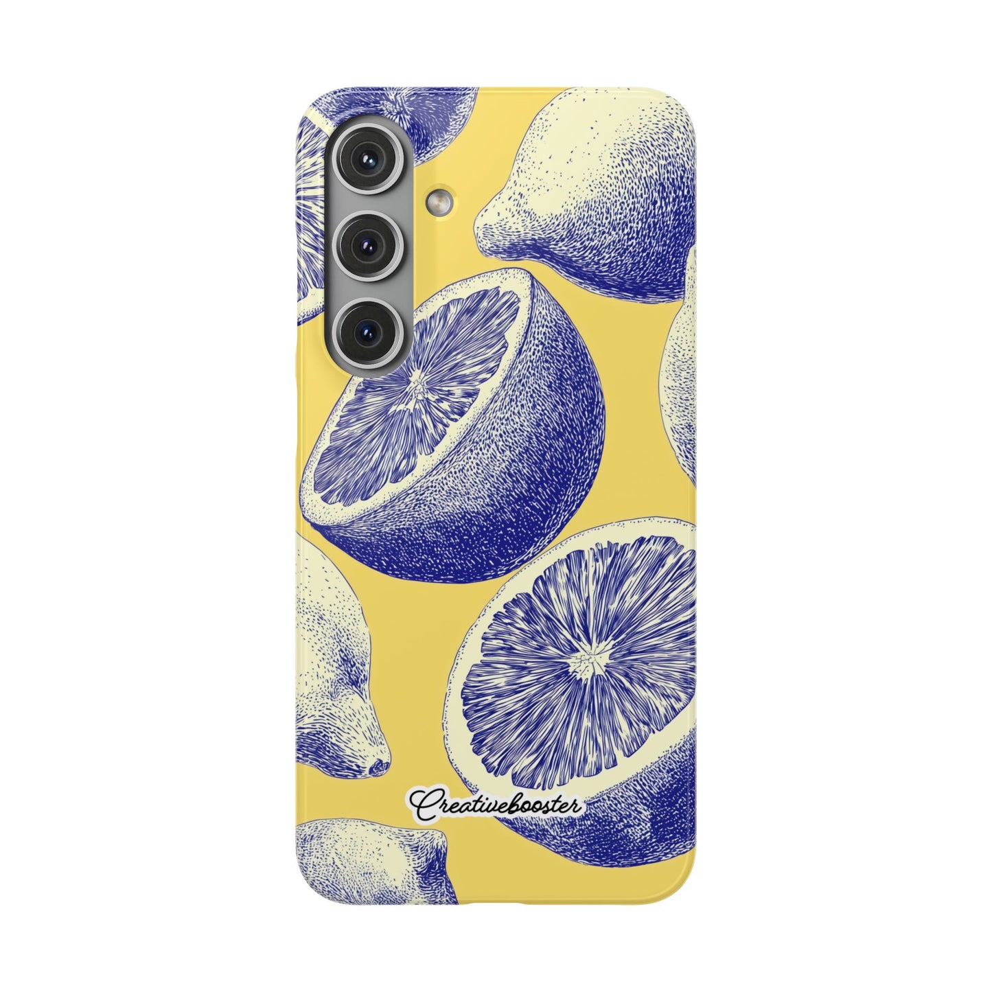 Indigo Citrus - Slim Phone Case