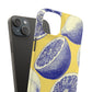 Indigo Citrus - Slim Phone Case