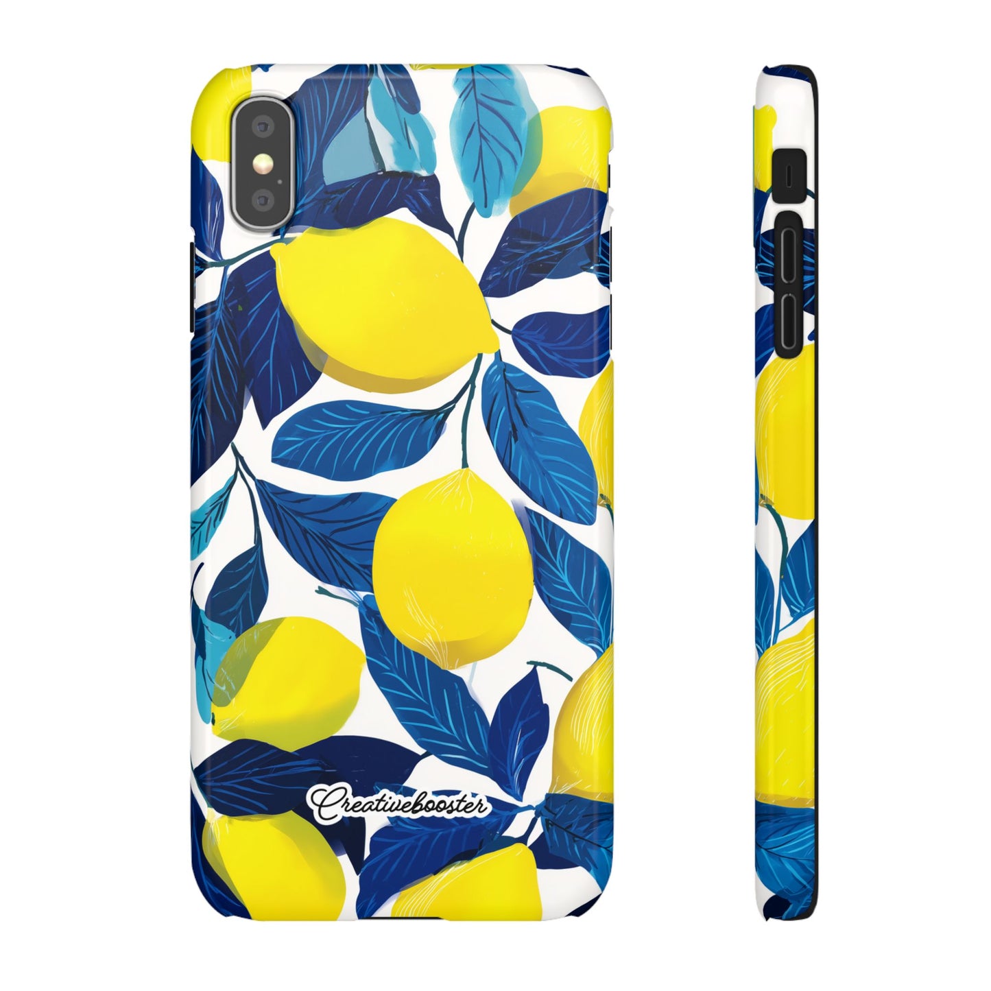 Midnight Citrus - Slim Phone Case