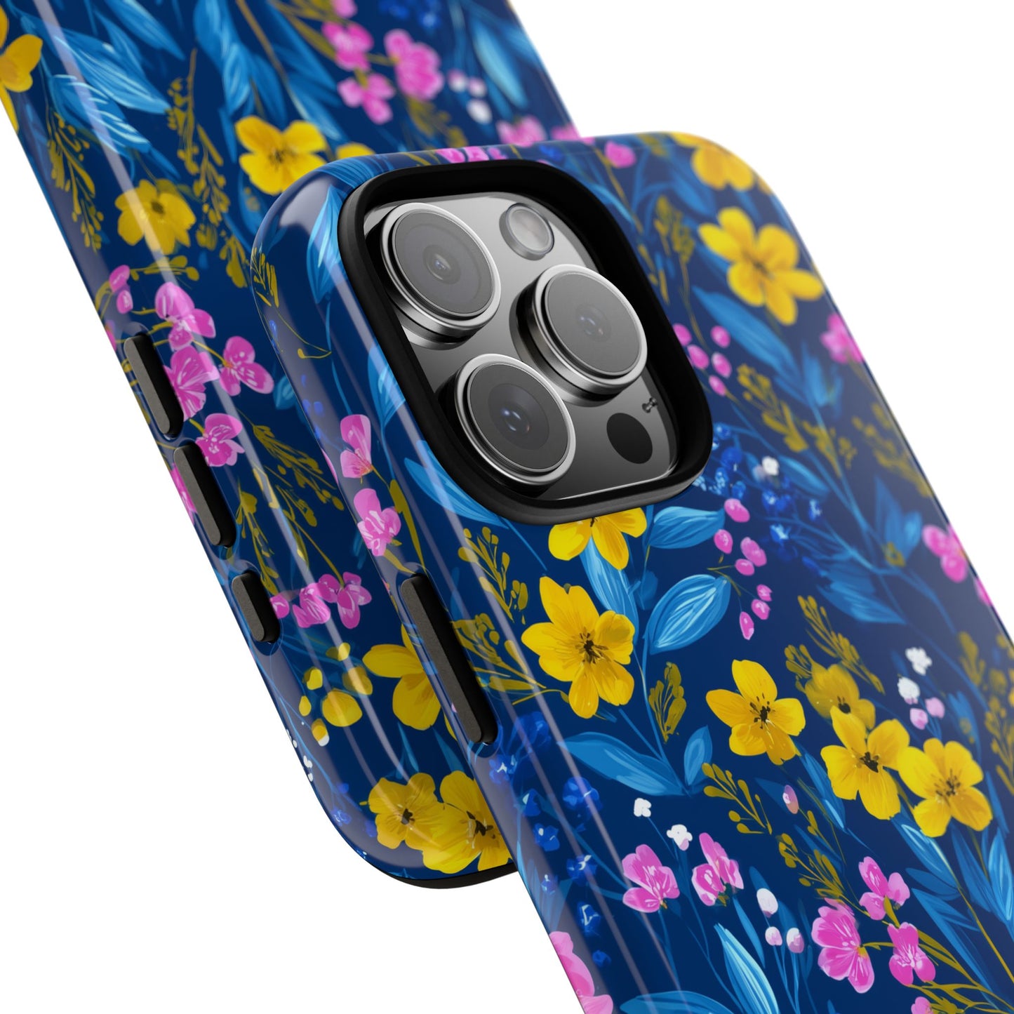 Midnight Petals - Tough Phone Case