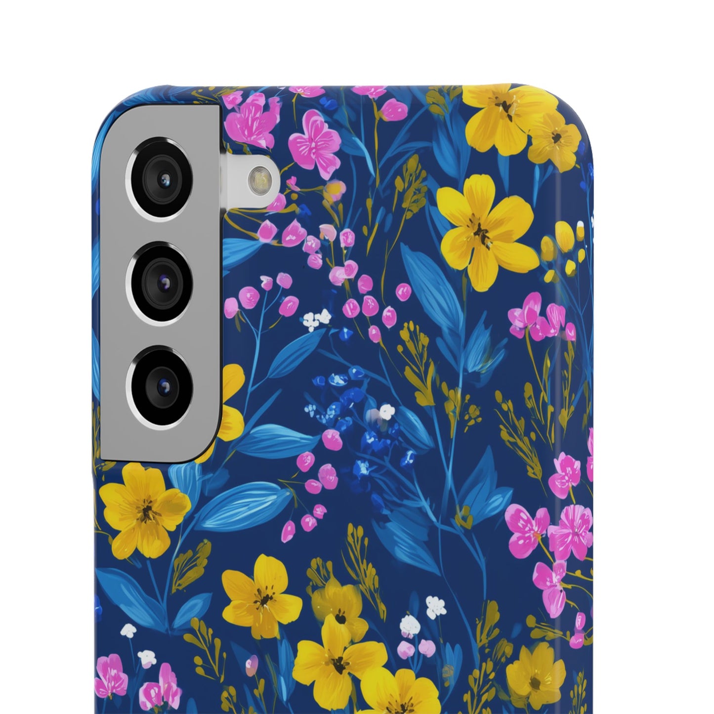 Midnight Petals - Slim Phone Case