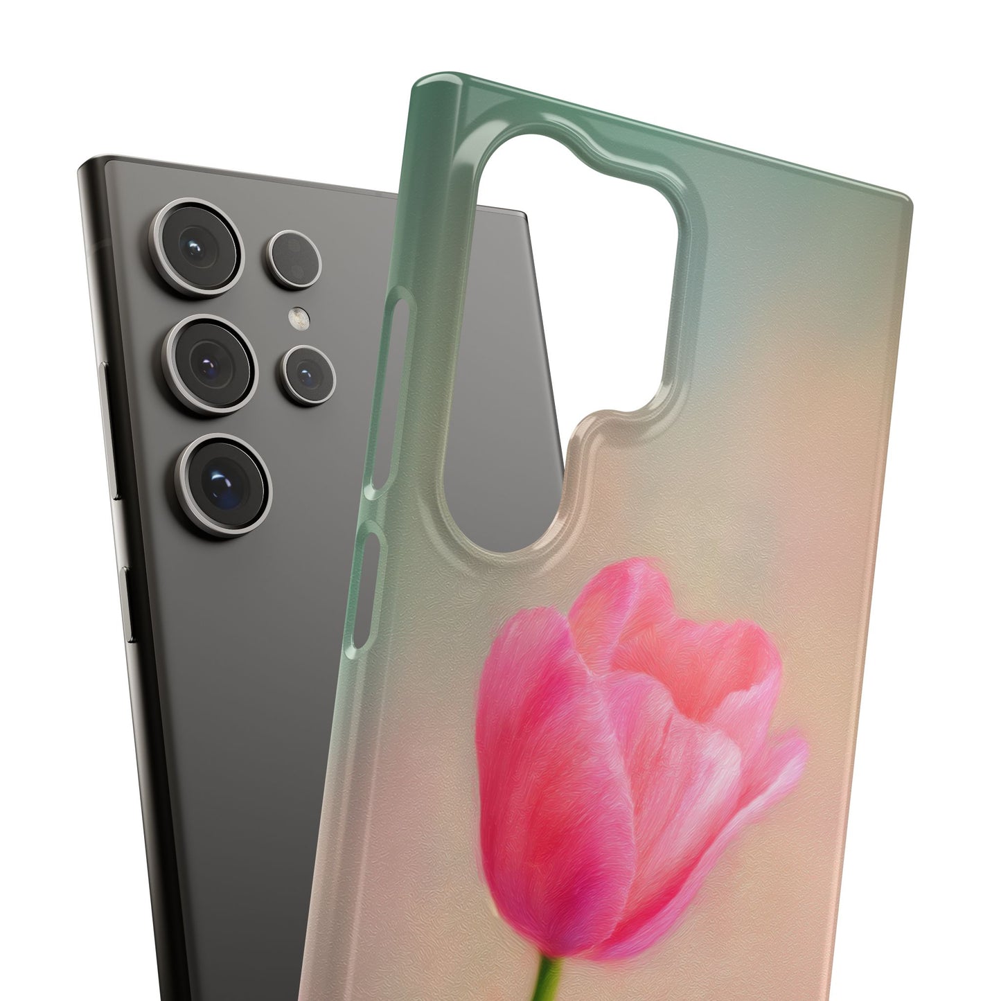 Rose Glow - Slim Phone Case
