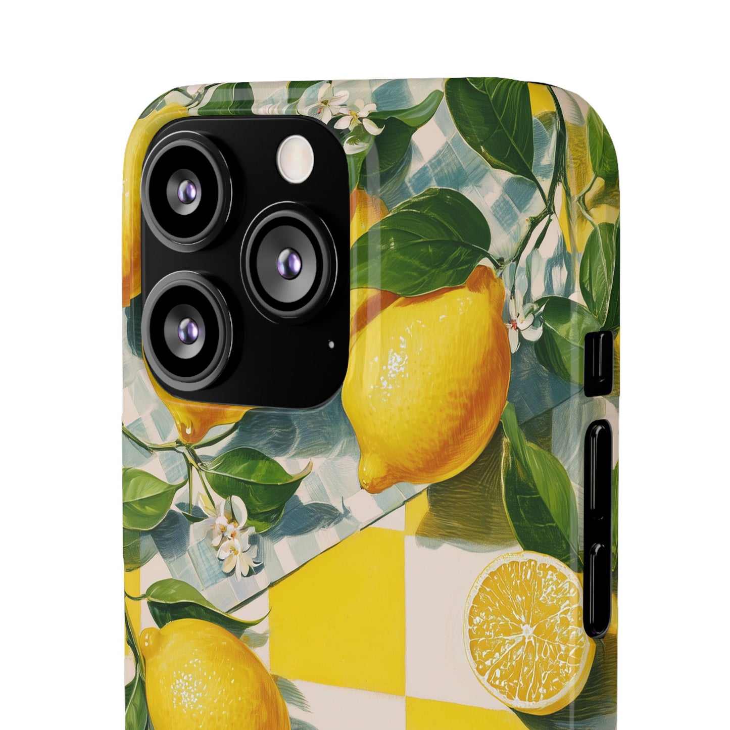 Picnic Lemon - Slim Phone Case