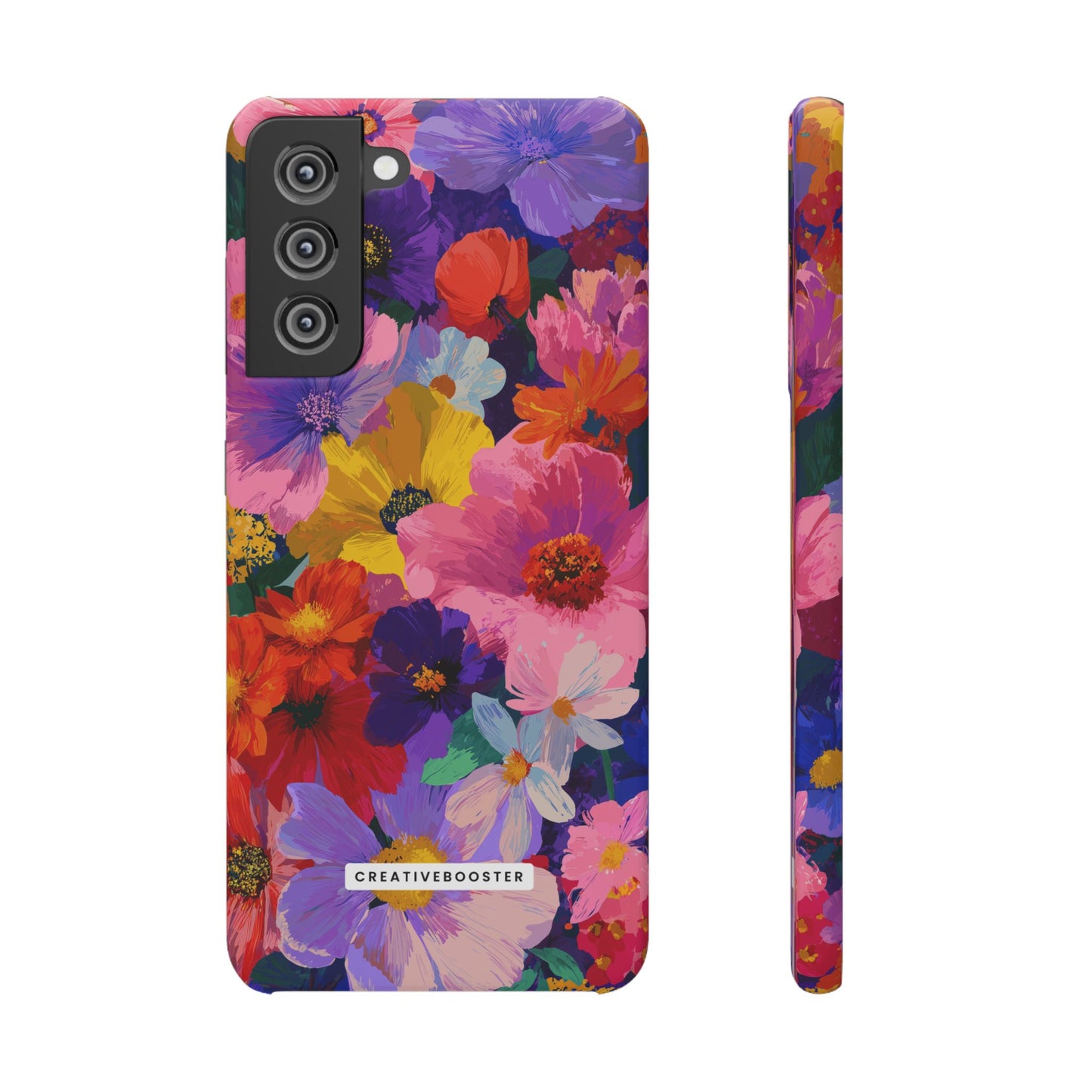 Painted Petals - Slim Phone Case