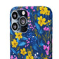 Midnight Petals - Slim Phone Case
