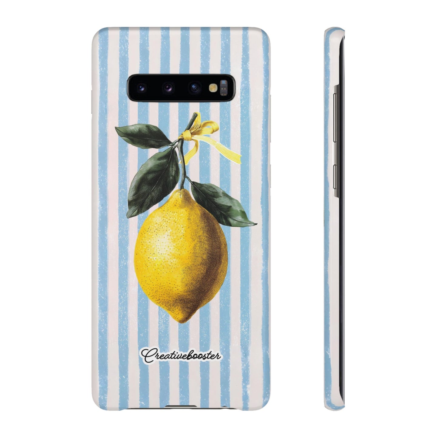 Ribbon Lemon - Slim Phone Case