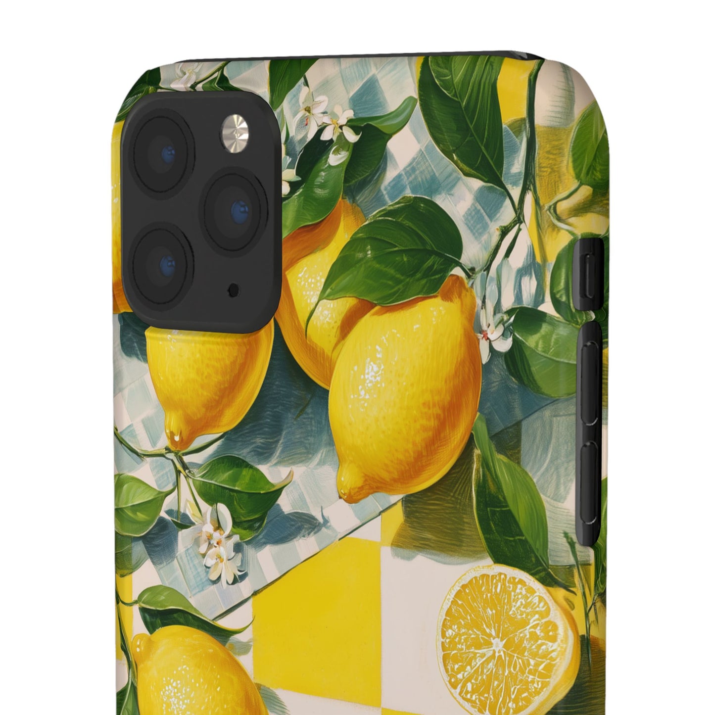 Picnic Lemon - Slim Phone Case
