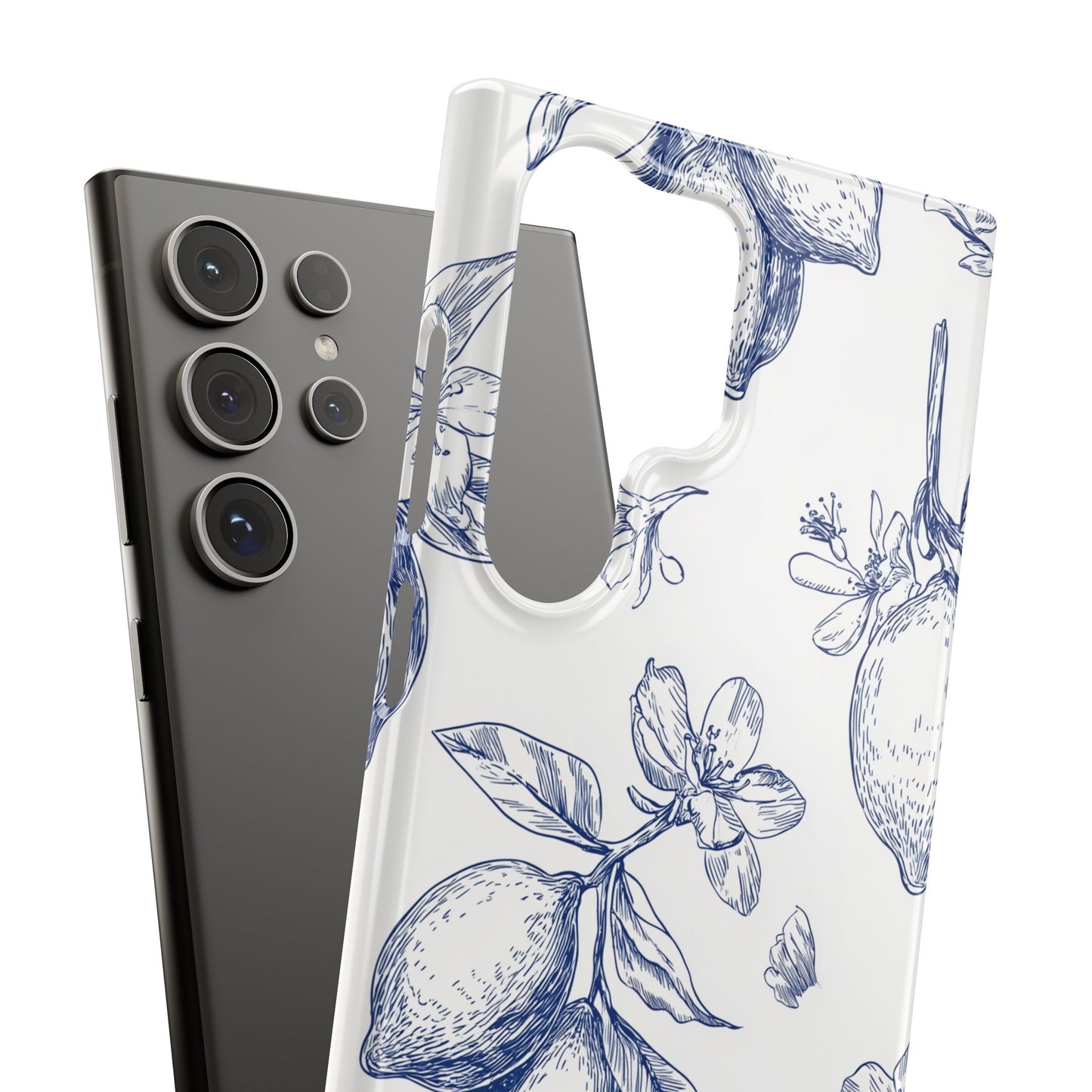 Indigo Sketch - Slim Phone Case