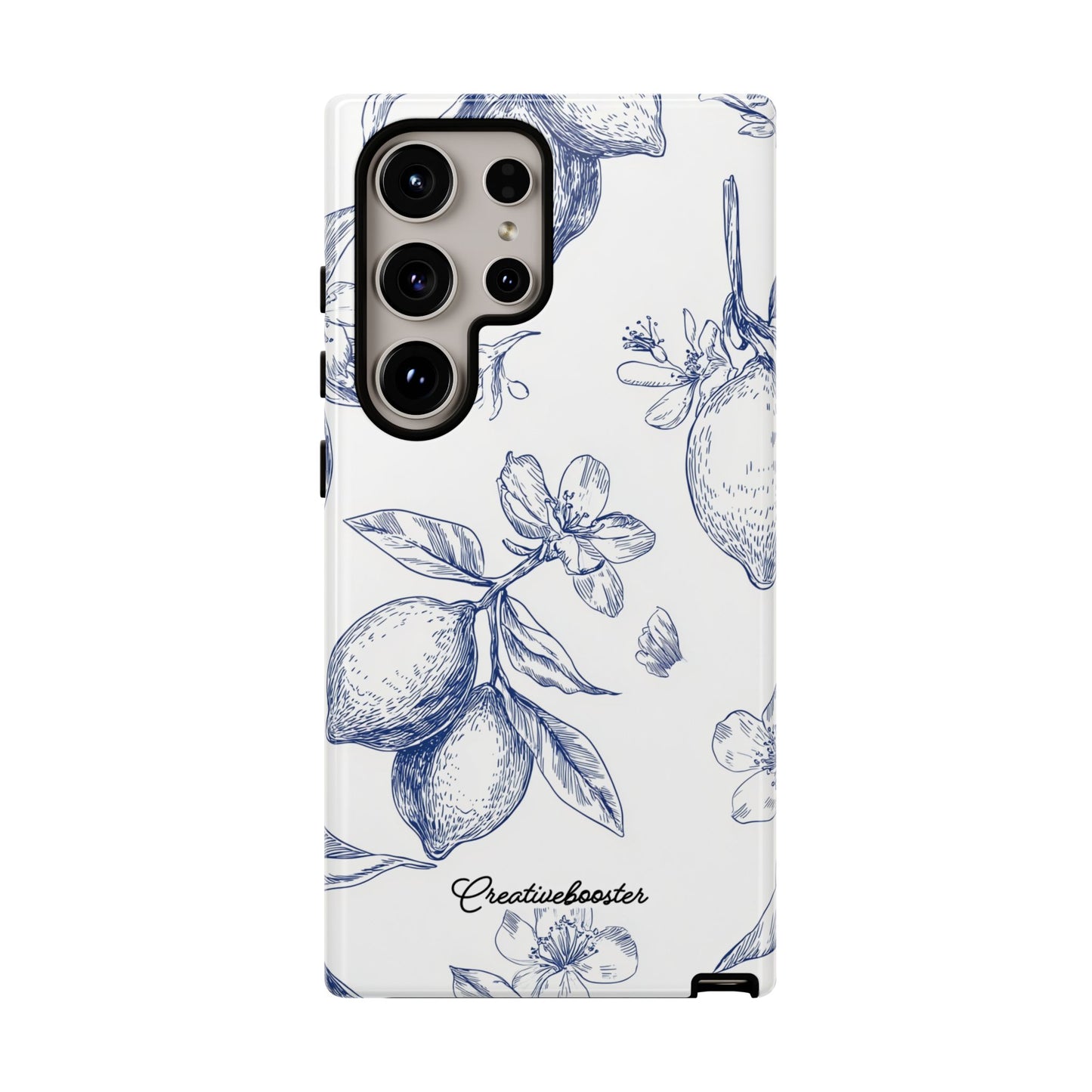 Indigo Sketch - Tough Phone Case