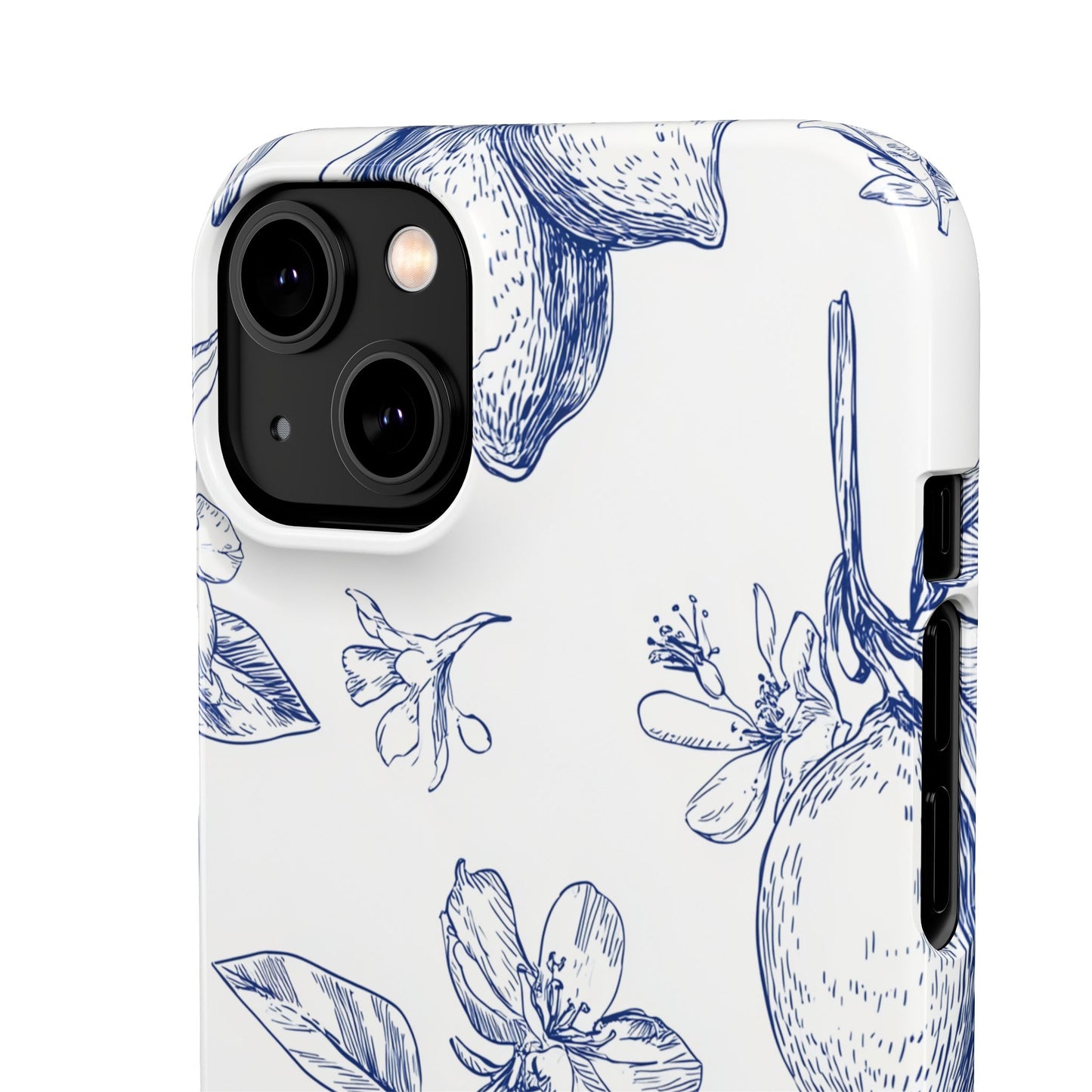 Indigo Sketch - Slim Phone Case