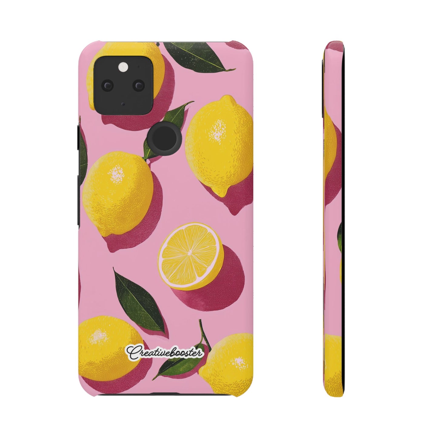 Retro Lemon - Slim Phone Case
